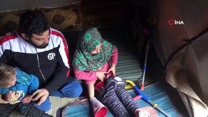 Protez Bacaklarına Kavuşan Maya’nın Babası İHA'ya Konuştu