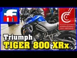 Triumph Tiger 800 XRx en el Salón de Milán EICMA 2017