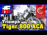 Triumph Tiger 800 XCA en el Salón de Milán EICMA 2017