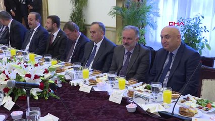 TBMM Başkanı Yıldırım, Grup Başkanvekilleri ile Kahvaltıda Bir Araya Geldi