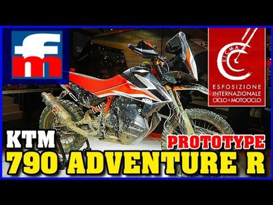 KTM 790 Adventure  R en el Salón EICMA 2017