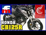 Honda CB125R en el Salón de Milán EICMA 2017