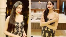 Isha Ambani Wedding: Jhanvi Kapoor defines perfection in off-shouldered gown | FilmiBeat