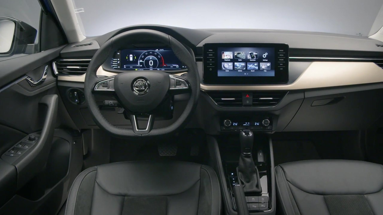 ŠKODA SCALA mit neuem Innenraumkonzept