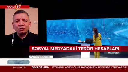 Sosyal medyadaki terör hesapları