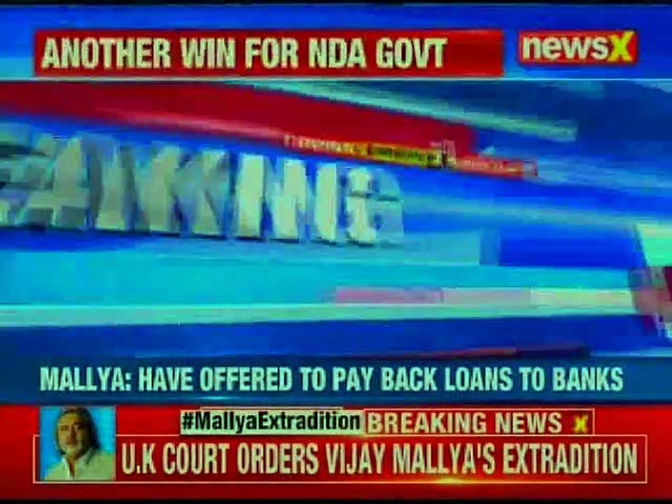 Vijay Mallya to be extradited for not repaying...