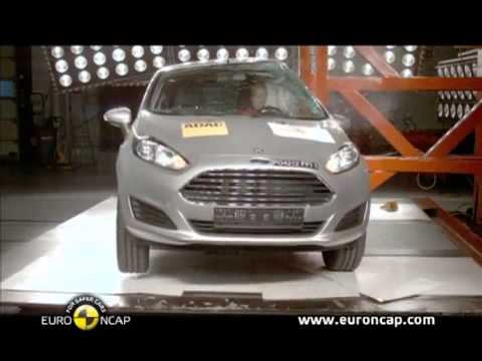 Ford Fiesta   2012 Euro NCAP   Crash test