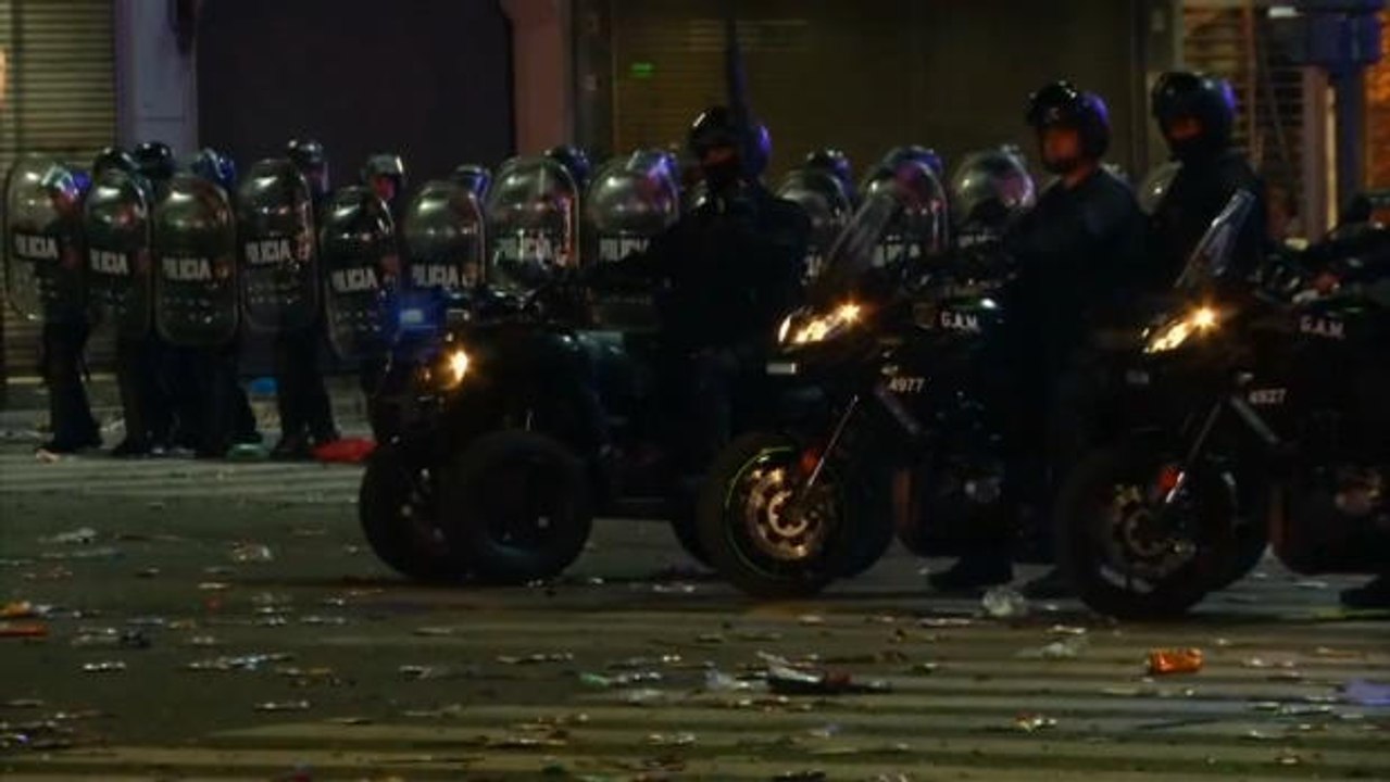 لقطة: كوبا ليبرتادوريس: العنف يطبع احتفالات مشجّعي ريفر بليت في بوينس آيرس