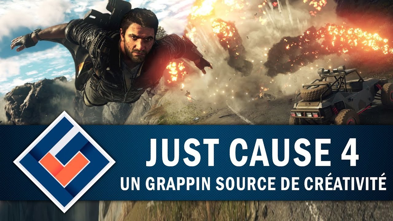JUST CAUSE 4 : Un Grappin source de créativité...