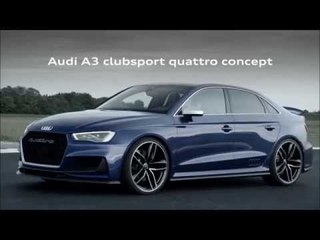 Audi A3 Clubsport Quattro concept