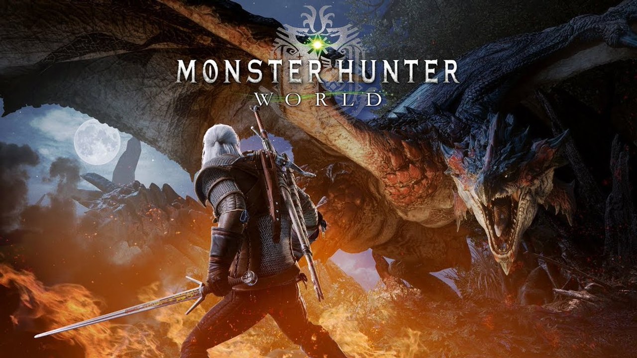 Monster Hunter World x The Witcher 3 : Collaboration Geralt de Riv