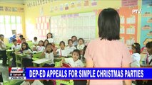 DepEd appeals for simple Christmas parties
