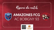 Amazones FCG - Bobigny : le résumé vidéo