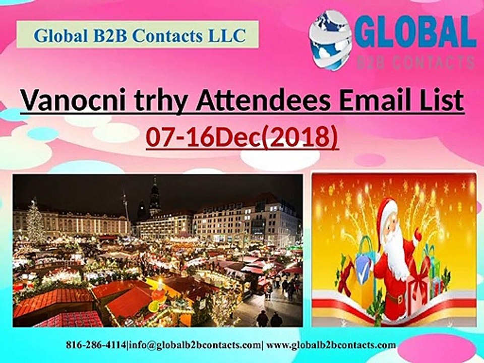 Vanocni trhy Attendees Email List