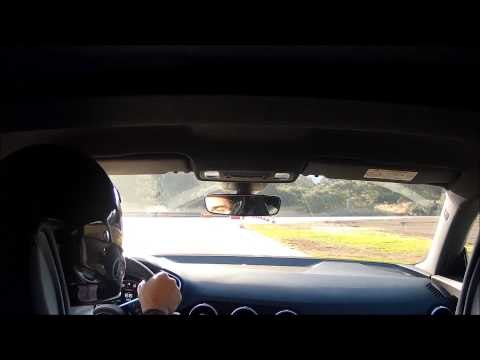 Prueba del nuevo Audi TT en el circuito de Ascari