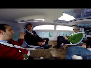 Mercedes-Benz F 015 Luxury in Motion desde dentro