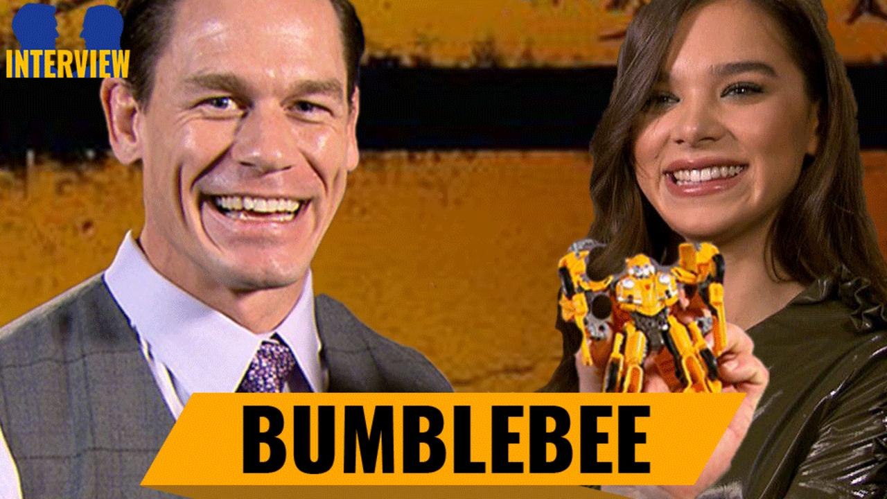 BUMBLEBEE zu gewinnen! John Cena und Hailee Steinfeld bauen Bumblebee für euch!