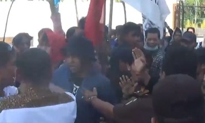 Unjuk Rasa Peringati Hari Anti-Korupsi di Palopo Sempat Ricuh