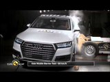 Audi Q7 2015 Crash Test Euro NCAP