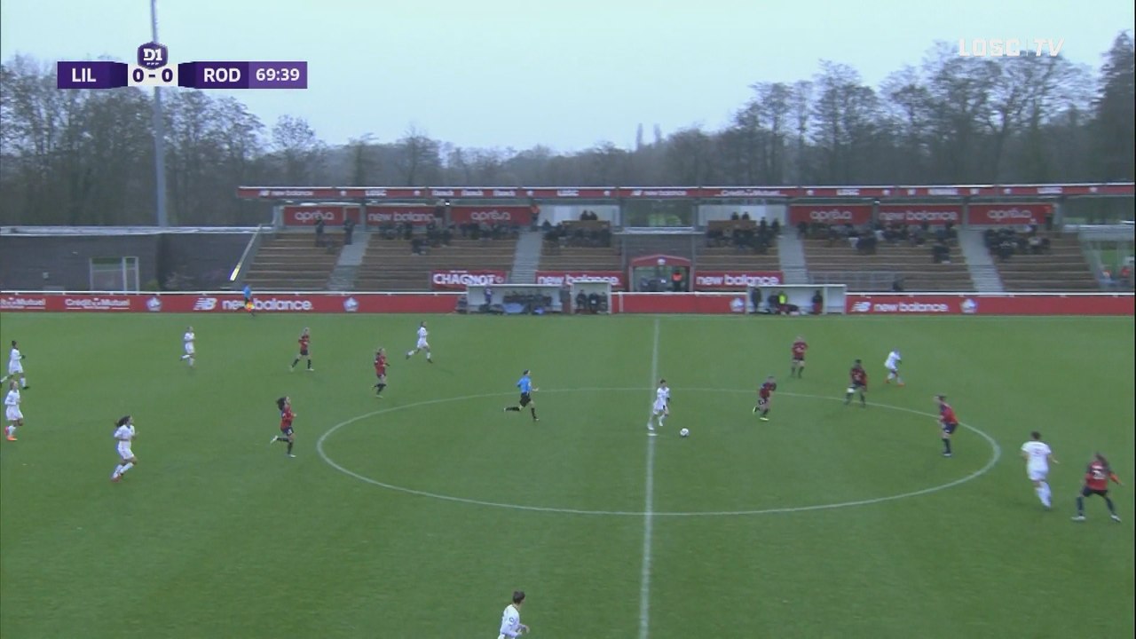 LOSC Féminines - Rodez : 0-1
