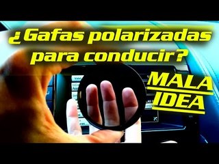 Por qué las gafas polarizadas no son ideales para conducir