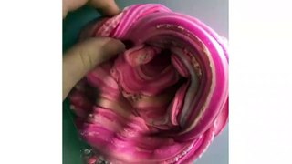 MIX CLAY INTO SLIME - MIXING CLAY AND SLIME - CLAY SLIME - SATISFYING SLIME VIDEO ASMR
