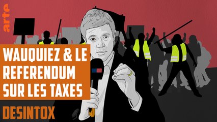 Laurent Wauquiez et le référendum sur les taxes - DÉSINTOX - 10/12/2018