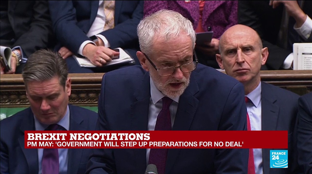 The government has lost control of events and it's in complete disarray," says Corbyn