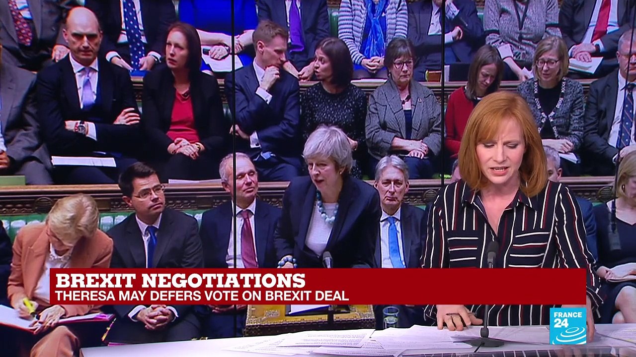 Theresa May changes tone in Brexit Vote speech