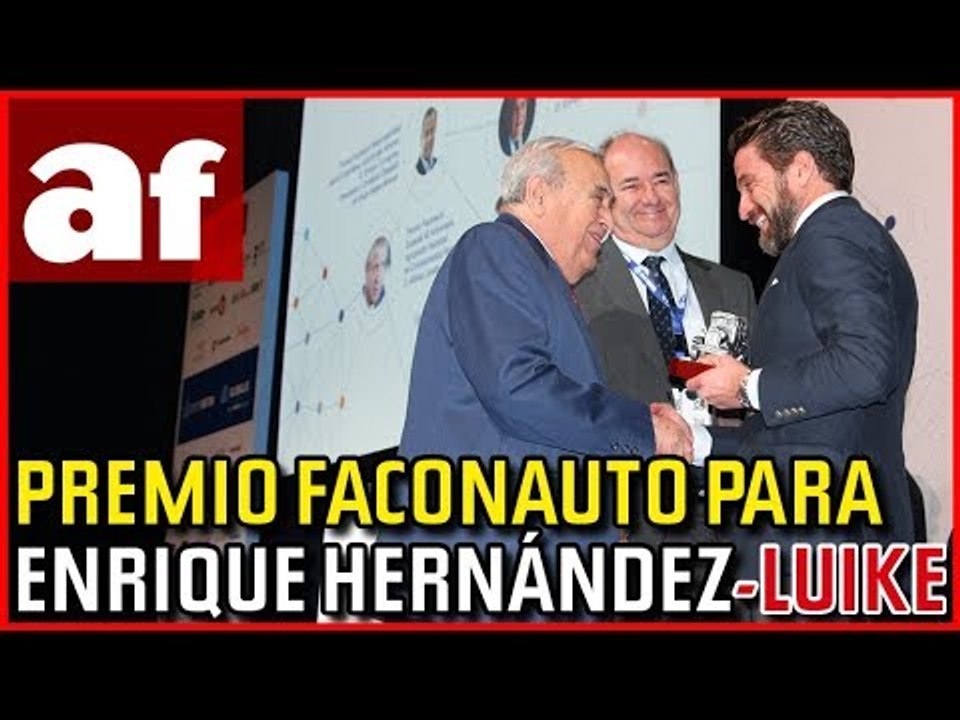 Premio Comunicación de Faconauto para Enrique Hernández-Luike