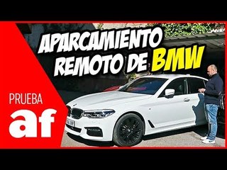 Así funciona el aparcamiento remoto de BMW