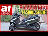 Piaggio MP3 LT 500ie Sport | Scooter 3 ruedas para el carnet de coche