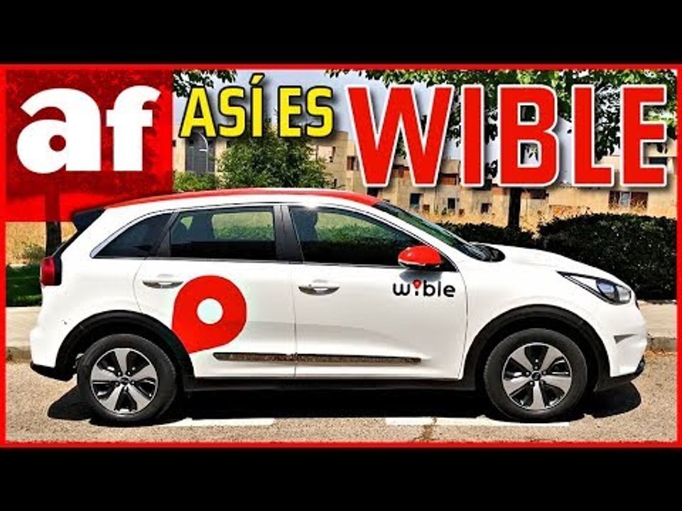 Wible | Así es el nuevo servicio de carsharing