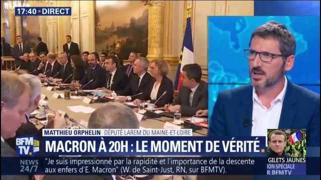 Allocution d'Emmanuel Macron: pour Matthieu Orphelin (LaREM), annoncer des mesures fortes, c'est tout sauf se renier