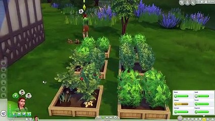 ASMR - Sims 4 - Herbalista-Challenge #19 - english - Garden-Selling