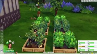 ASMR - Sims 4 - Herbalista-Challenge #19 - english - Garden-Selling