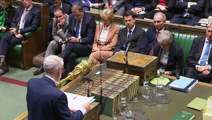 Corbyn: Theresa May has lost control, government is in chaos