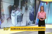 Inseguridad ciudadana: incrementan robos a salones de belleza