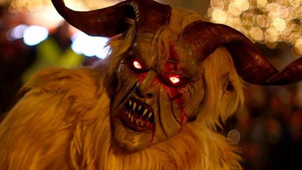 Hoards of 'Krampus' run amok through Munich Christmas market