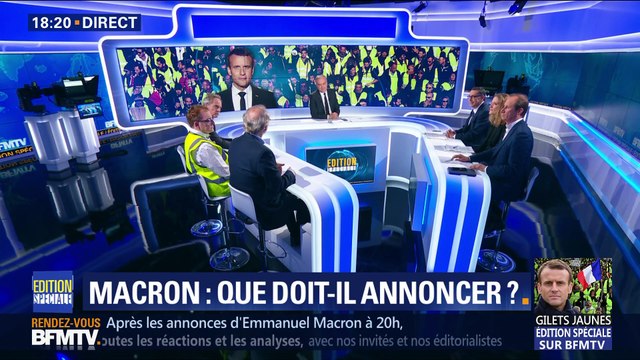 Crise des gilets jaunes: que doit annoncer Emmanuel Macron ? (3/4)
