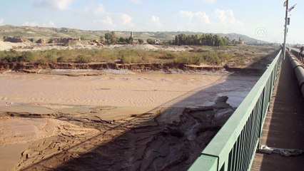 Irak'ta Tuzhurmatu Köprüsü selden zarar gördü - SALAHADDİN