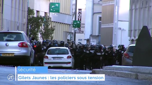 Gilets Jaunes: les policiers sous tension - 10/12/2018