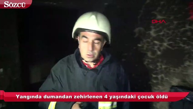 Yozgat’ta evde çıkan yangında 4 yaşındaki çocuk öldü