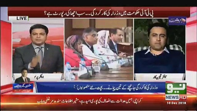 If Imran Khan Want's Change Minisers So Interior Ministry Has Imran Khan And His Performance Is Not Good,, Anchorb Mansoor Ali