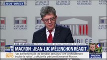 Allocution d'Emmanuel Macron: Jean-Luc Mélenchon affirme qu'aucune mesure ne sera payée 