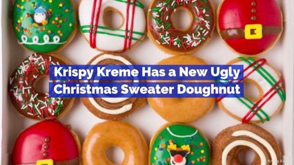Krispy Kreme Offers A New Type Of Christmas Doughnut