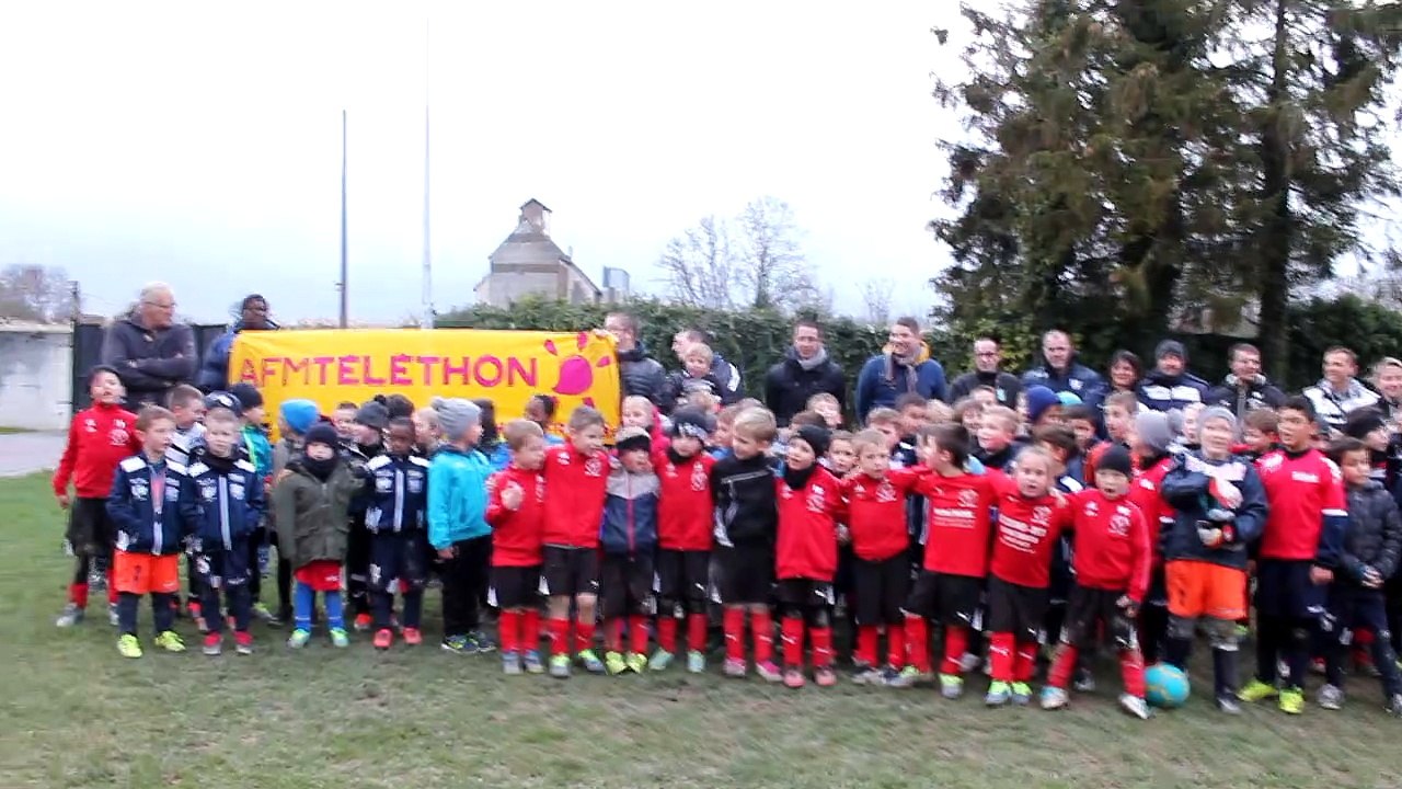 Plateau Samedi 8 Decembre au profit du Telethon merci aux enfants pour cette belle Marseillaise