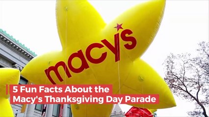 5 Fun Facts About Macy's Thanksgiving Day Parade