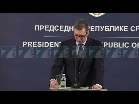 MIJERA NJEREZ NE RRUGET E BEOGRADIT KERKOJNE LARGIMIN E VUÇIÇ - News, Lajme - Kanali 7