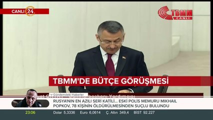 TBMM'de Bütçe Görüşmesi